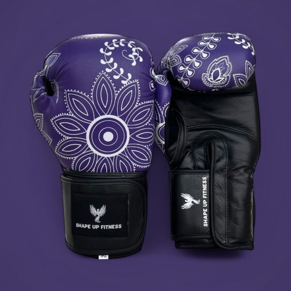 Floral-Pink Knockout Boxing Gloves - Image 4