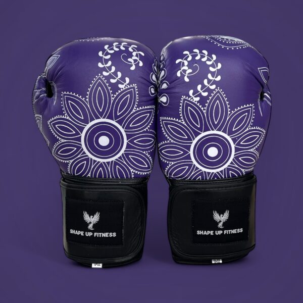Floral-Pink Knockout Boxing Gloves - Image 2
